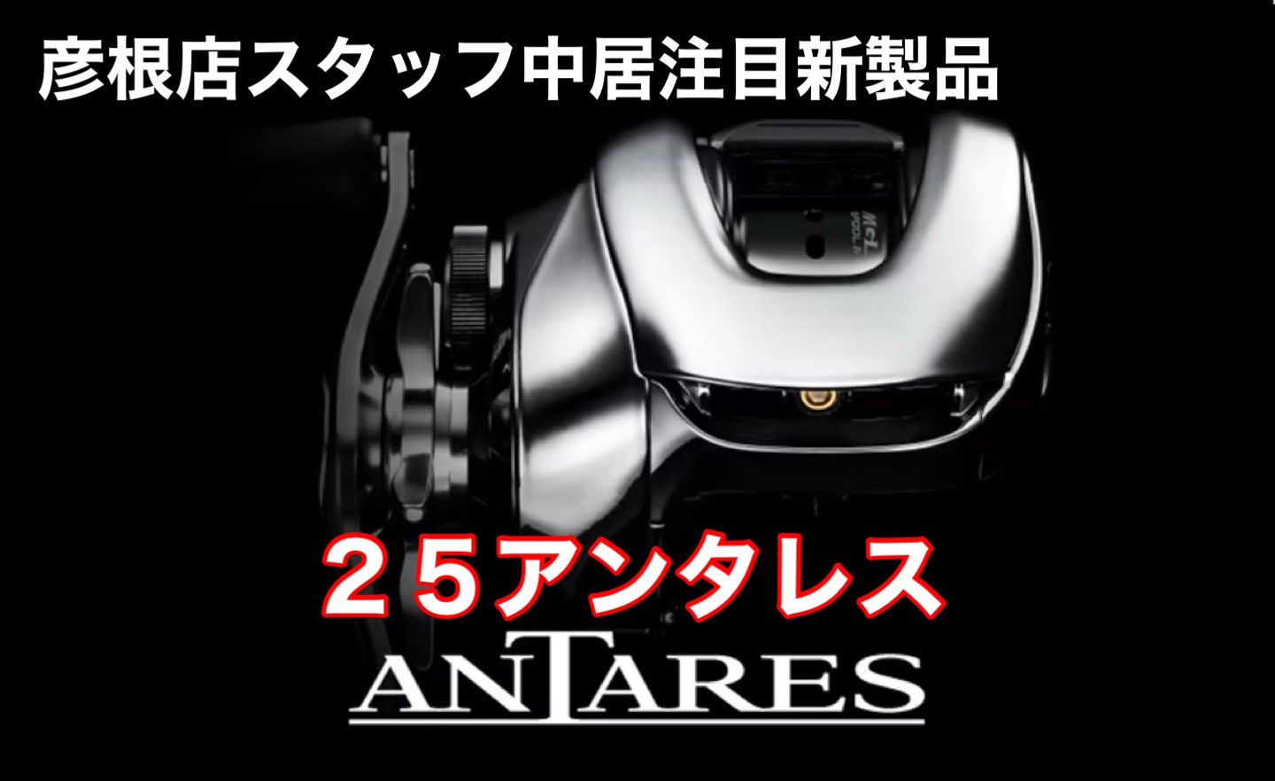 彦根店スタッフ中居2025注目新製品③「25アンタレス